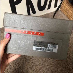 Prada Mary Jane Platform- black